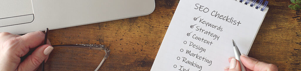 checklist for creating a plan for getting started in seo