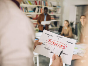 a small marketing business discusses the strategies for plumbing marketing