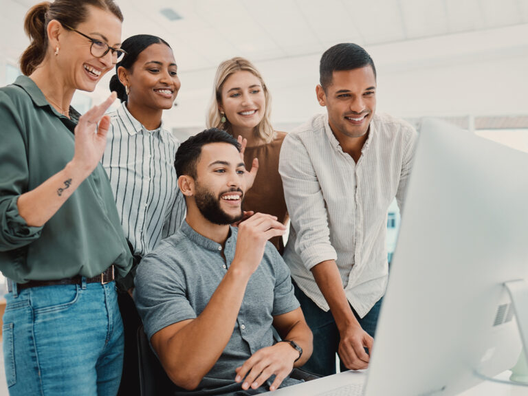 Small business team evaluating what they might have missed in their google business strategy