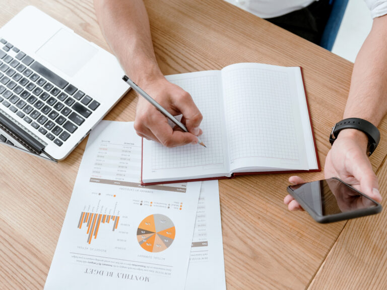 Consulting digital marketing statistics while building a marketing strategy