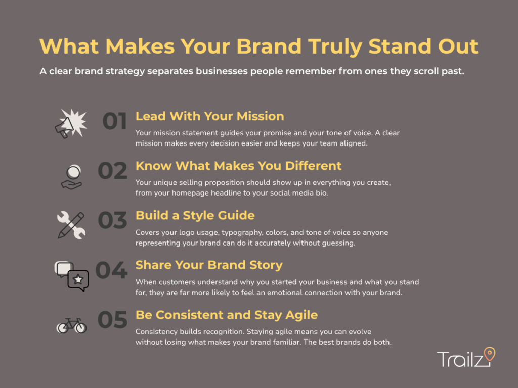 5 steps to build a brand identity that makes your business stand out