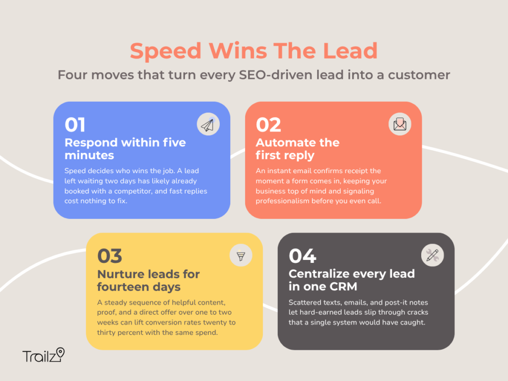Responsiveness matters when driving local marketing leads