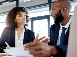 They discuss digital marketing for lawyers in a one on one.